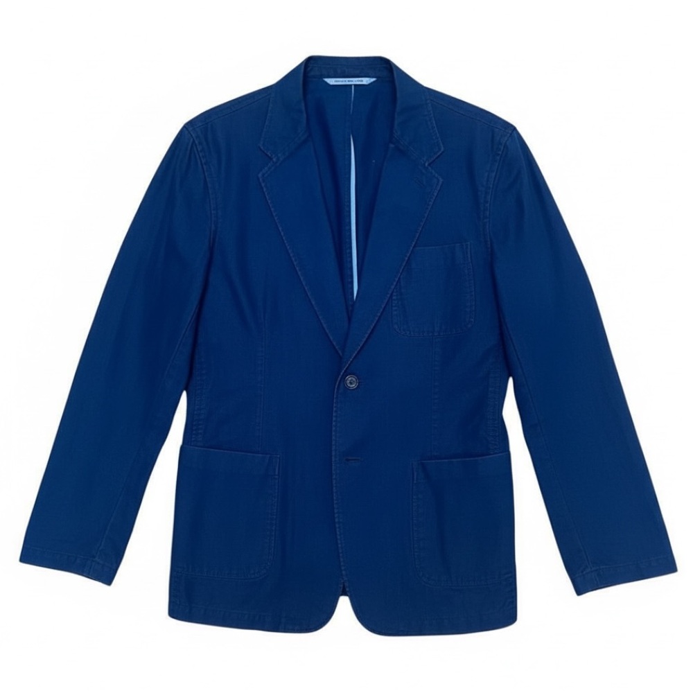 🧥 Express Men’s Blue Casual Blazer | Cotton | Size M